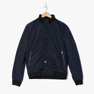 Zara Mens Medium/Large Bomber Jacket Navy
